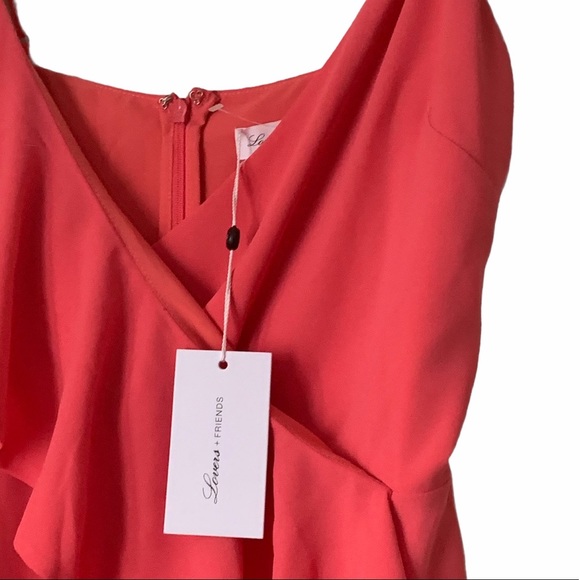 Lovers + Friends Pink Darcy Maxi Dress NWT - Picture 3 of 10